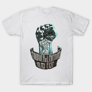 Thunder and Lighting in my fist / Viking life (by Alexey Kotolevskiy) T-Shirt